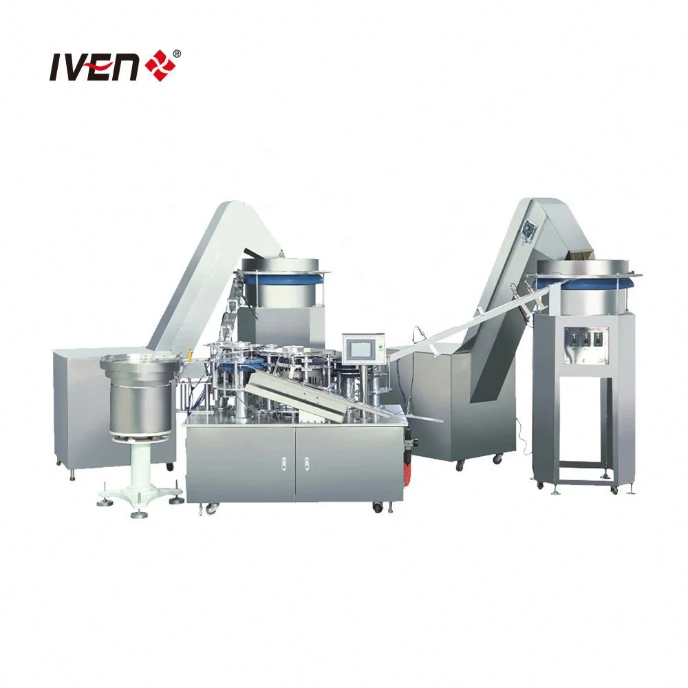 Trending Hot Products Five Syno Filling Nozzle Disposable Syringe Ampoule Filling Production Line/ Syringe Making Filling Printi