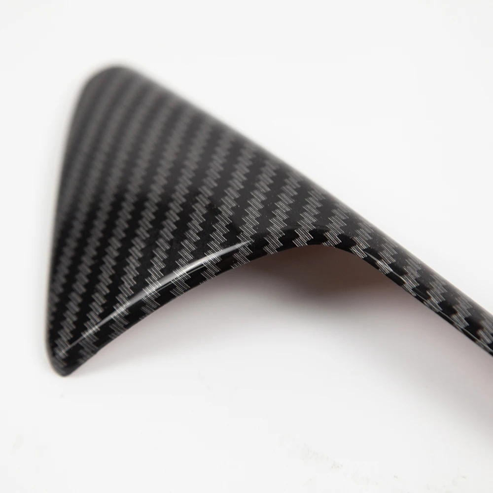 Tesla Model 3 plastic and carbon fiber side camera