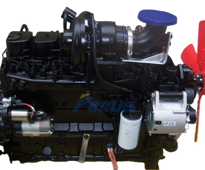 XCM запчасти автогрейдера GR100 дизельный двигатель J-XZGR100-4BT3.9