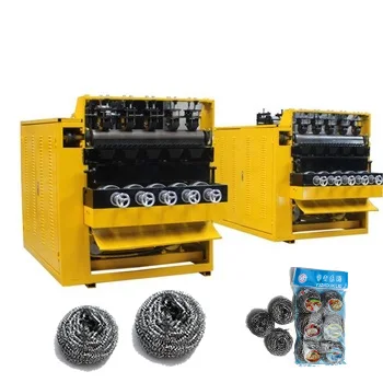 Automatic kitchen scourer sponge scrubber  making machine from China for small business machines