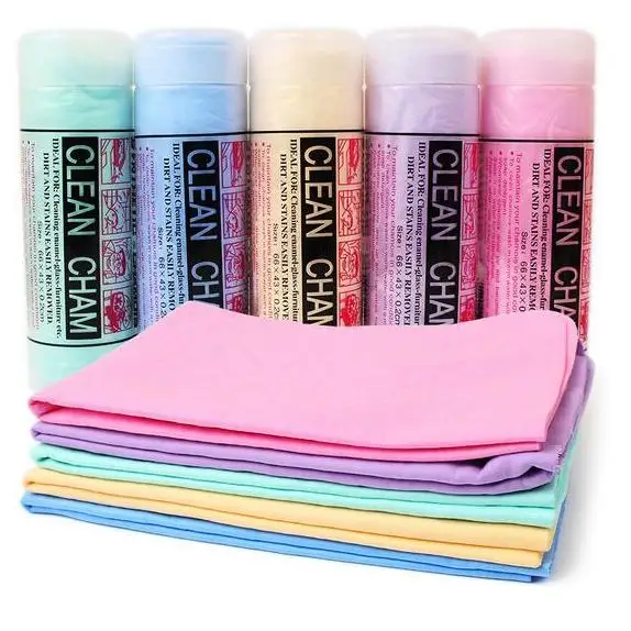 Car Detailing Care Deerskin Towel Synthetic 3D Cleaning Cloth 2024 Eco-Friendly Shami Towel Cleaning Supplies