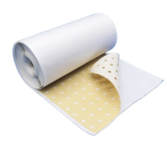 Perforated Zinc oxide surgical adhesive plaster , ZOP . Cotton material adhesive tape