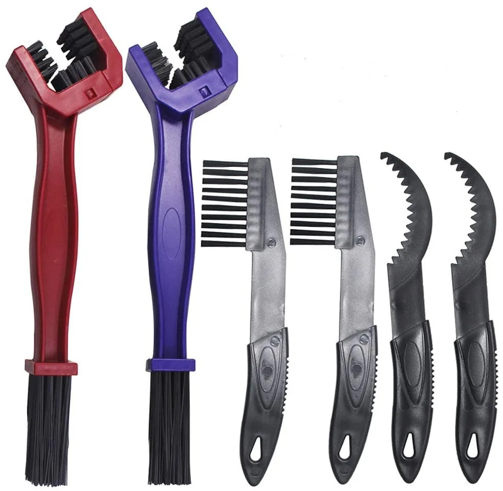 Cycling Cleaning Brush  Motorcycle Washer Cycling Clean Chain Chain washer brush combination tool Plastic Bicycle Bike Scrubber