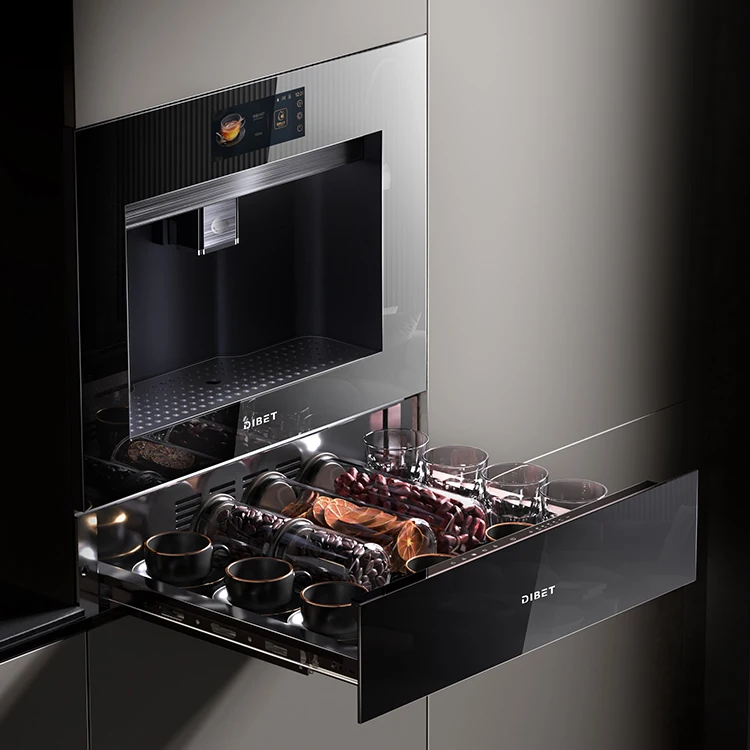 Space Saving Wall Built In Pure Drink Purification System Hot And Cold Direct Drinking Machine