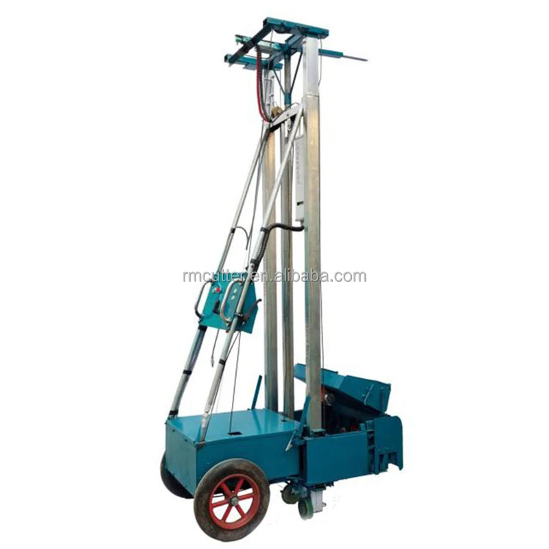 External wall plastering machine Internal wall cement plastering machine Height 3.5 meters Automatic plastering robot
