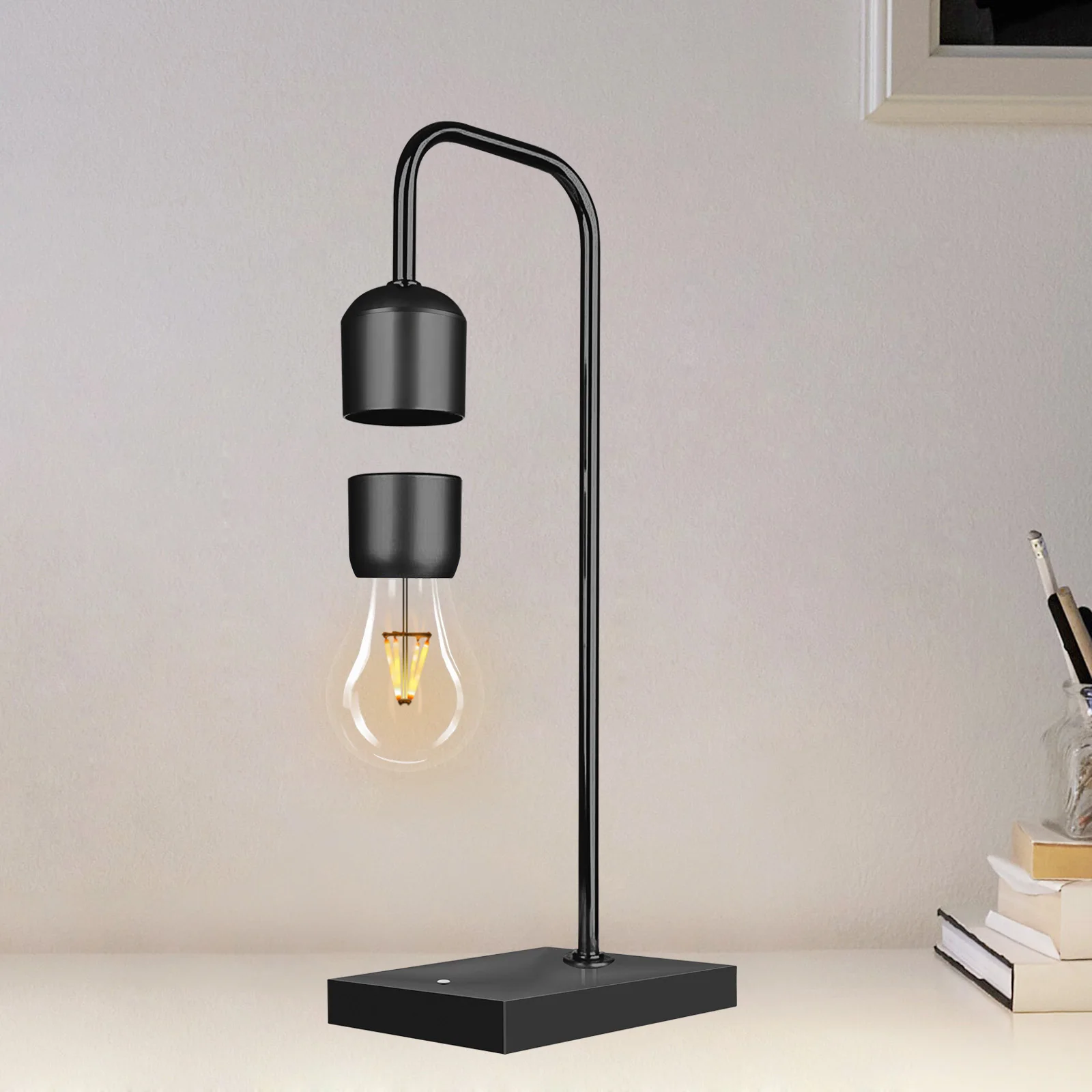 Gleagle unique table cloud planet magnet saturn Levit light bulb levitate LED desk wireless Levitating magnetic floating lamp