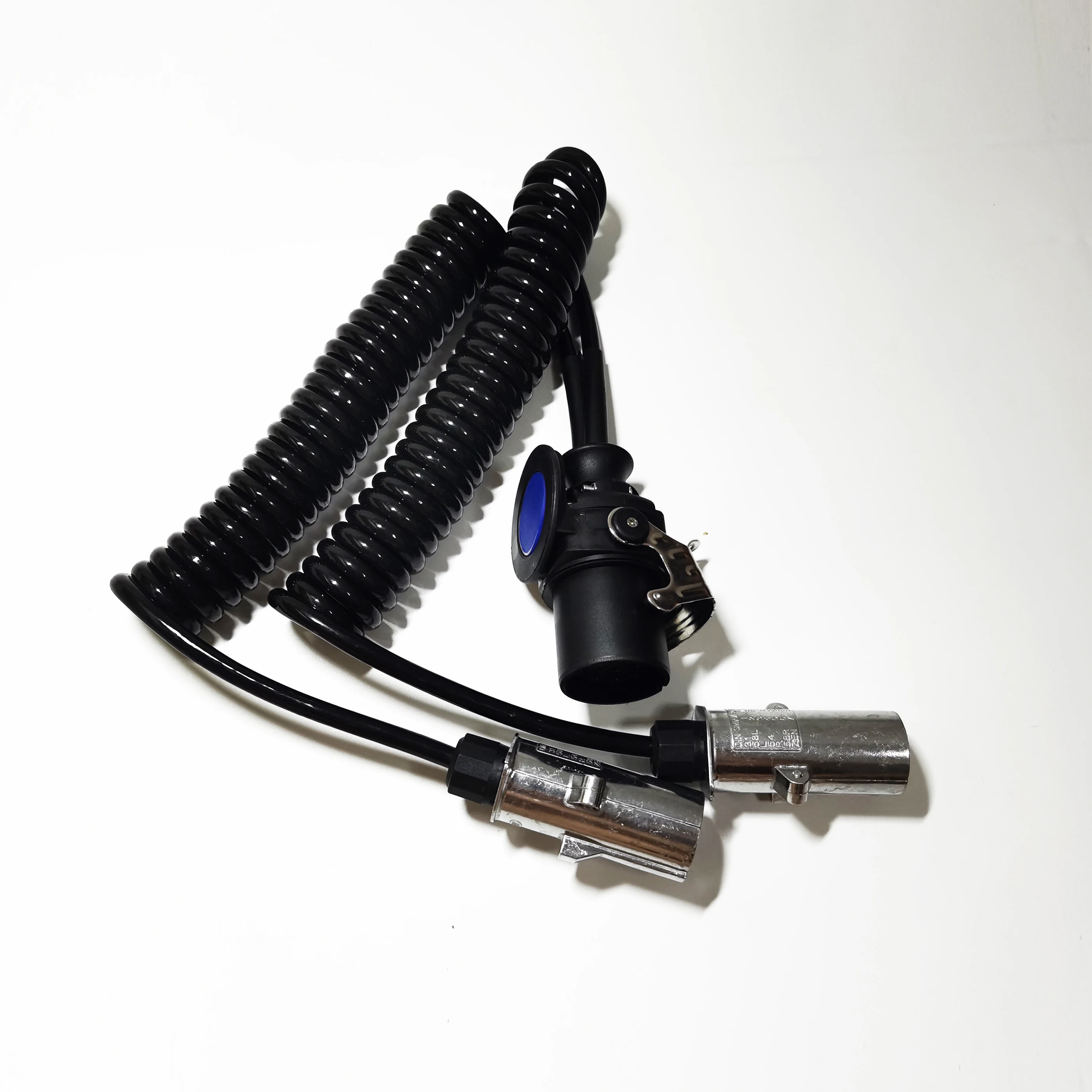 Европейский тип прицепа прицеп кабель 24v 7 Pin жгут проводов Электрический кабель катушки