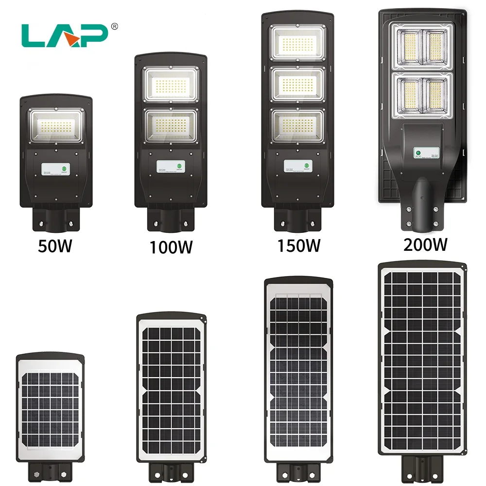 High Quality Garden Highway Road City Solar Lamp Outdoor Street Light 200W 300W Solar Led Street Lamp