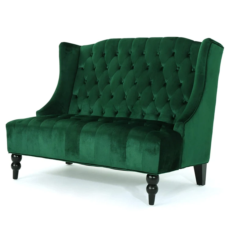 
Chinese Factory Wholesale Settee Living Room Sofa Leather Arabic Sofa Set Majlis Unique Couch Tufted Velvet Wingback Loveseat 