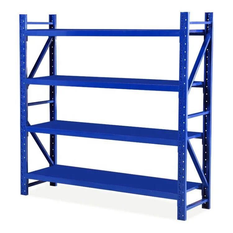 High quality middle duty metal warehouse rack display storage shelf