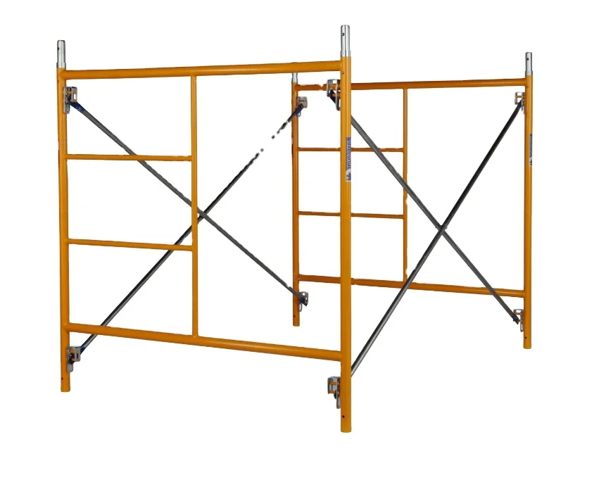 Powder Coated Single H Ladder Scaffolding Frame