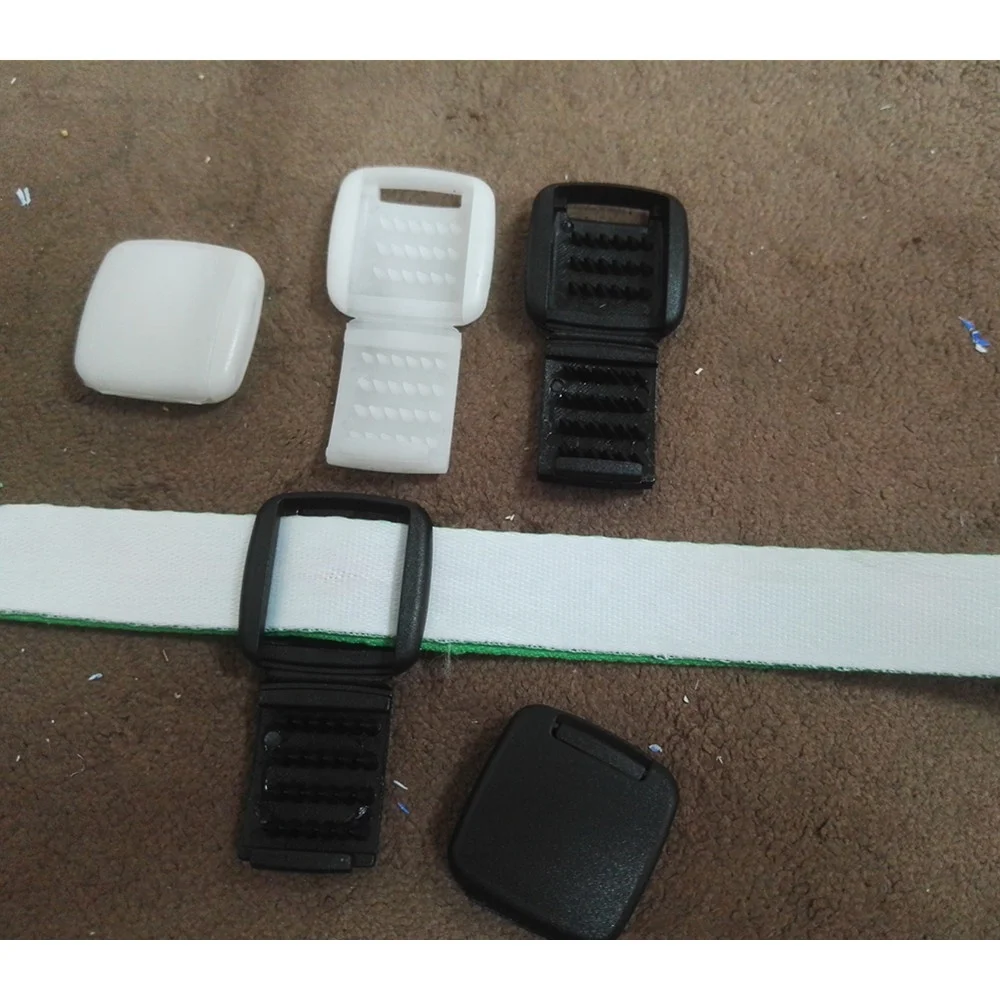 Custom Festival Dye Sublimation Wristbands with plastic toggles for event