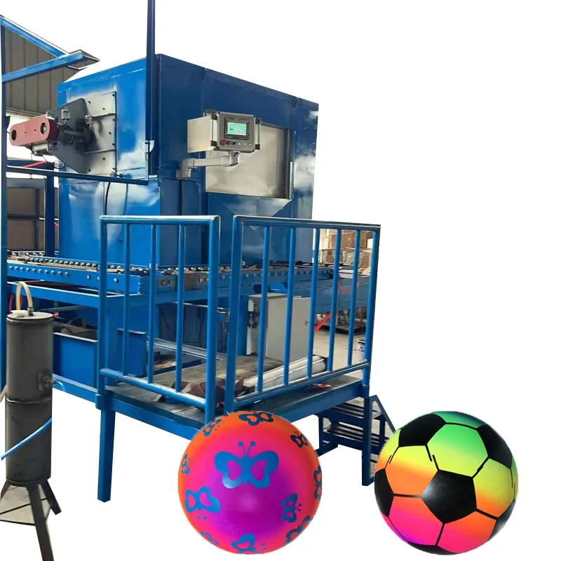 Soccer Rubber Sport Football Production Line Toy Kids Water Light Up Ball Manufacturer Process
