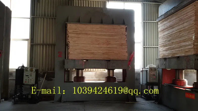 Full automatic plywood production line