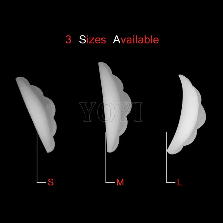 Luxury quality Hot Sale Eyelash Perm Protecting Pad Eyelash Curler Eyelash Perm Silicone Lash Lift Rods