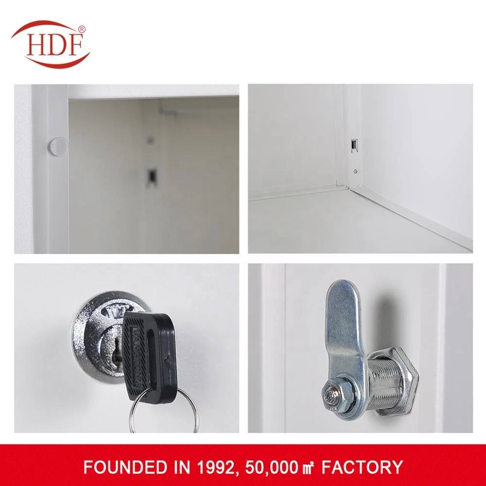 China hot sale school 18 grid steel smart key locker price steel locker