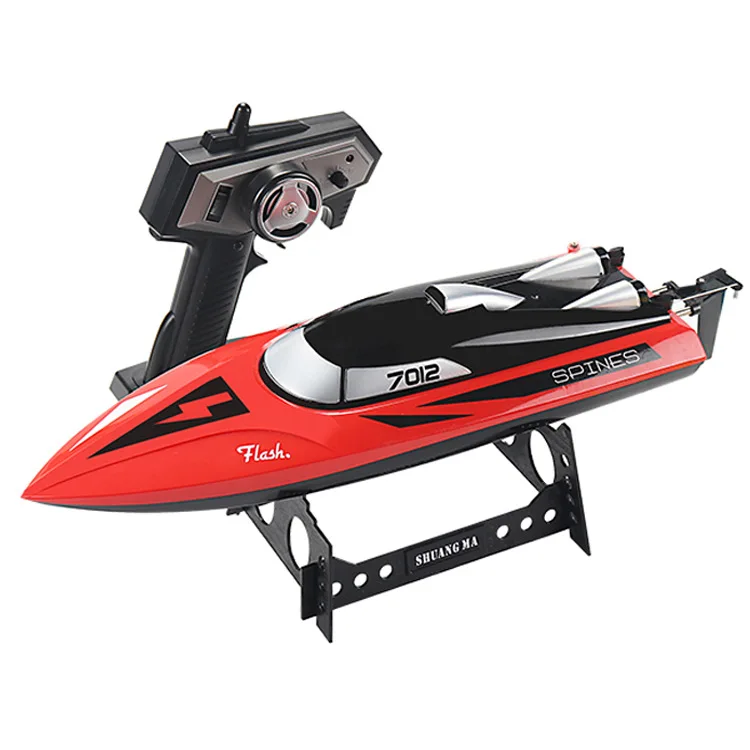 2.4G remote control high speed boat toy model children electric yacht high speed boat rc speedboat