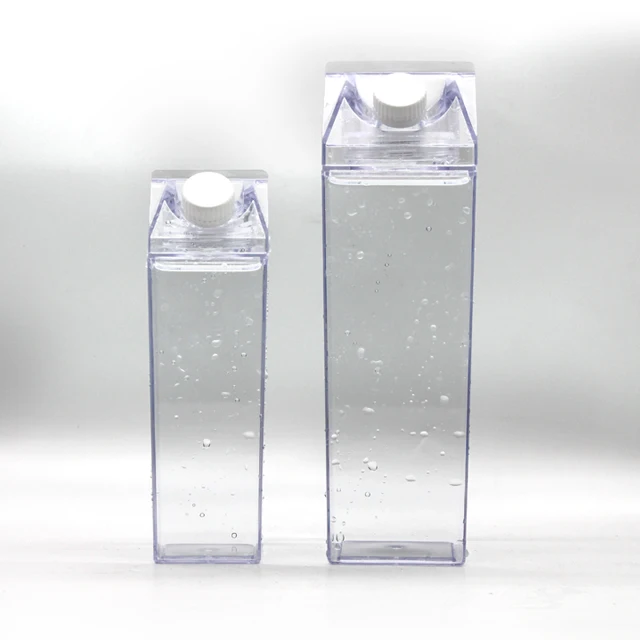 
Trendy Square Type Cute Carton Characters Plastic Water Bottle For Drinks 