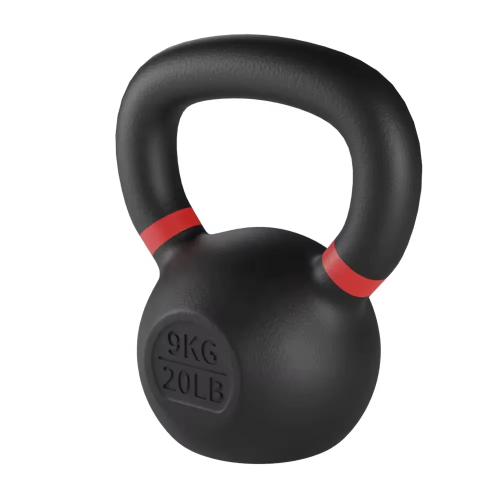 High quality Gym Body building Equipment fitness Weight Lifting Exercise Cast Iron Kettlebell