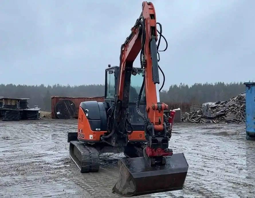 ZX55U-5A Mini Excavator Japan-made 5 ton Used  digger for sale