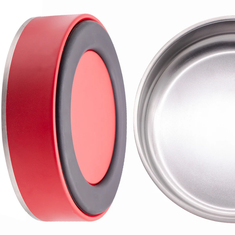Wholesale Custom Logo Double Layer Stainless Steel Dog Bowl 32oz/42oz/64oz Vacuum Insulated Pet Feeder with Non-slip Feature