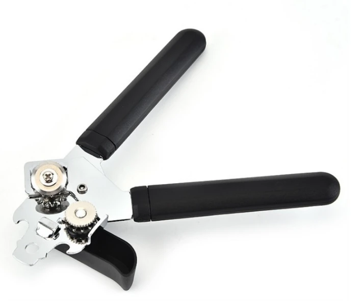 2022 Amazon hot sell Gorilla Grip Manual Handheld Strong Can Opener Stainless Steel Cutting bottle Opener for kitchen