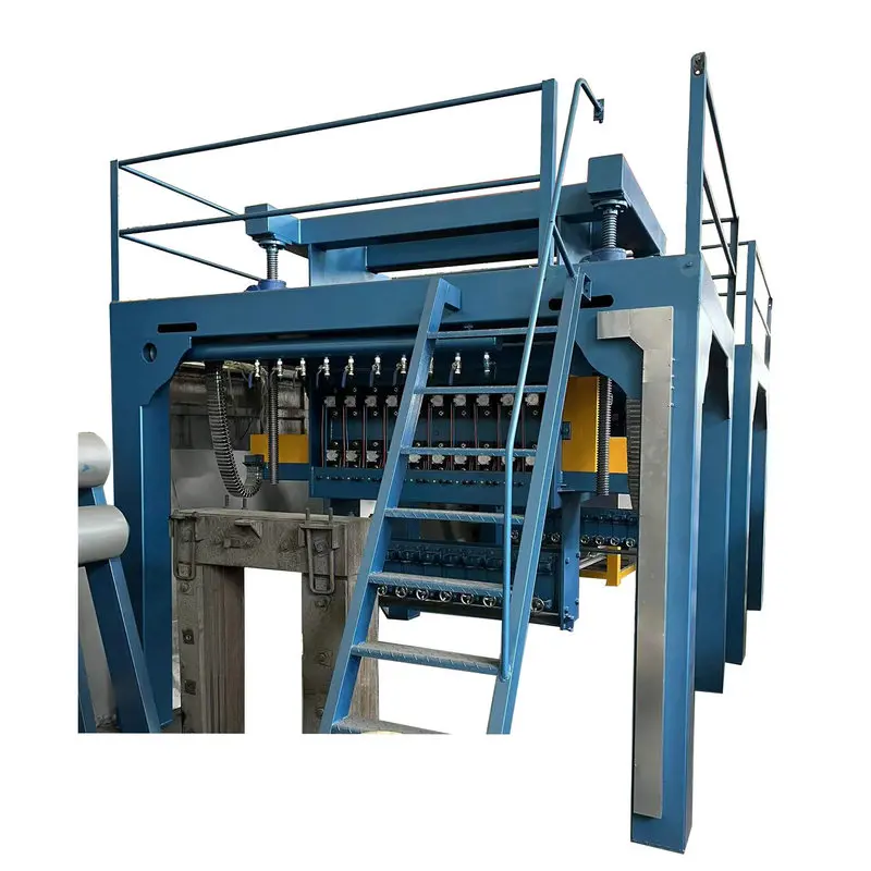 Chinese Factory OEM Production Line Copper Wire Tube Rod Upward Continuous Casting Machine