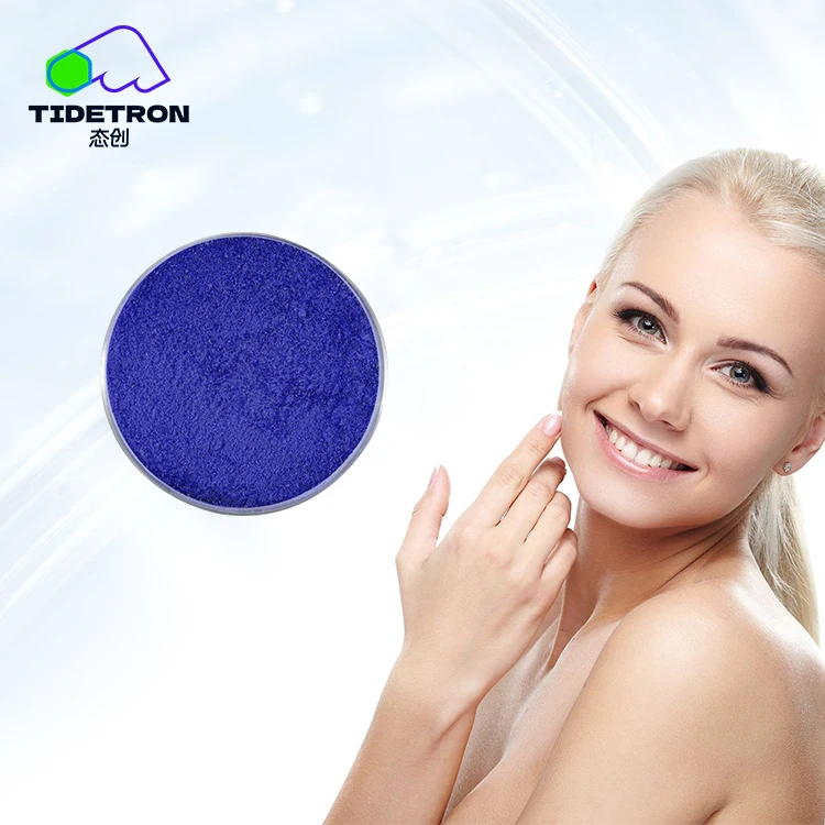 Skin Care Copper Tripeptide-1 Powder CAS No. 89030-95-5 GHK-CU Blue Copper Peptide