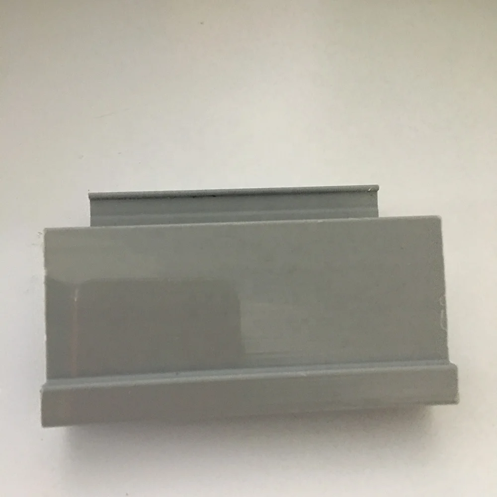 
Plastic extruded profile for horizontal refrigerator glass door frame 