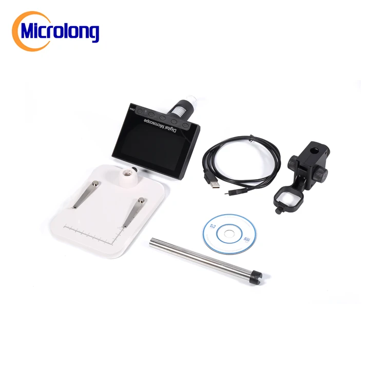 Factory selling electronic microscope portable multi-function USB LCD digital microscope