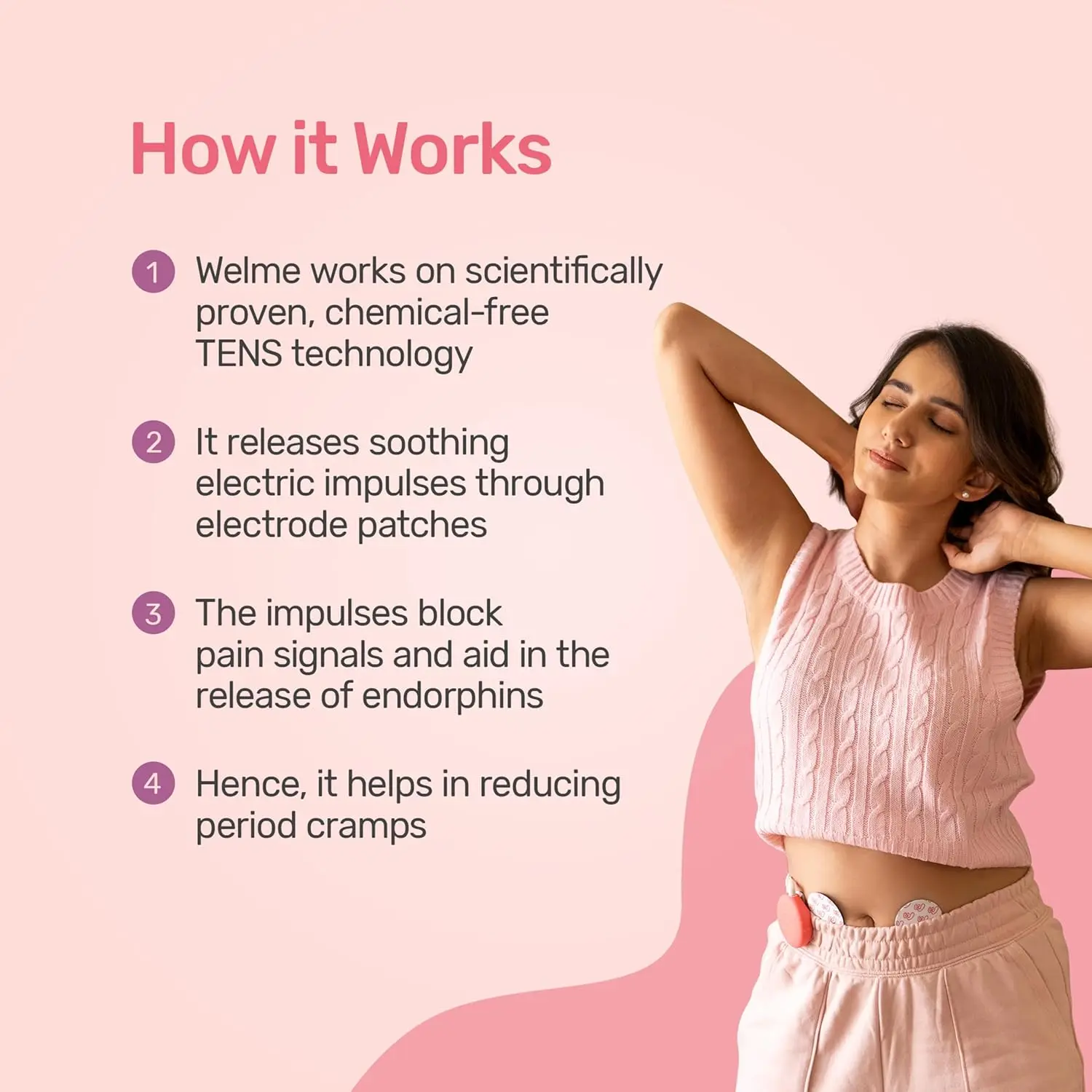 Длинный Соединительный кабель для устройства Welme (18 дюймов)