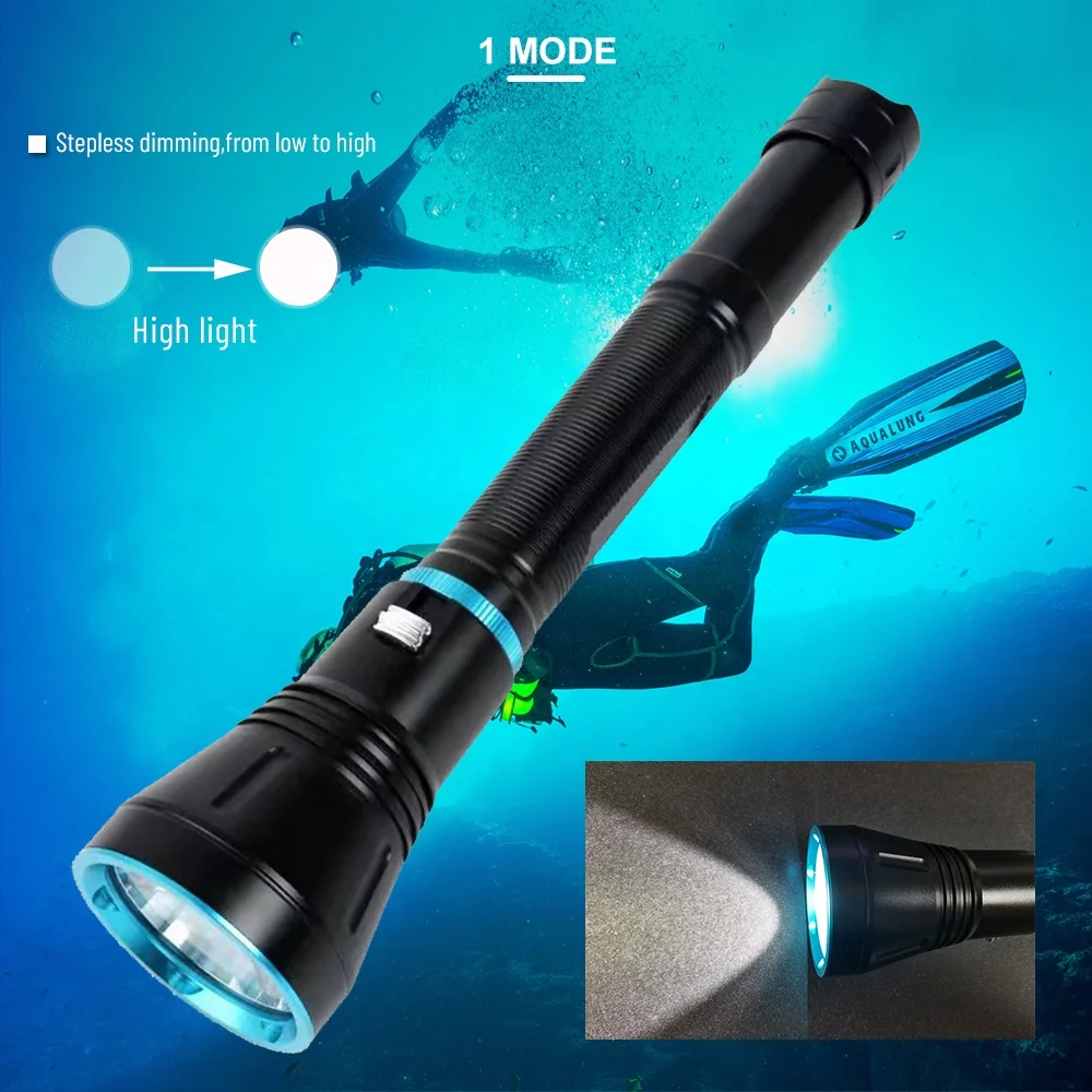 Asafee Новый A16 pro подводный фонарик для подводной охоты XHP70 мощный светодиодный дайвинга водонепроницаемый фонарь и