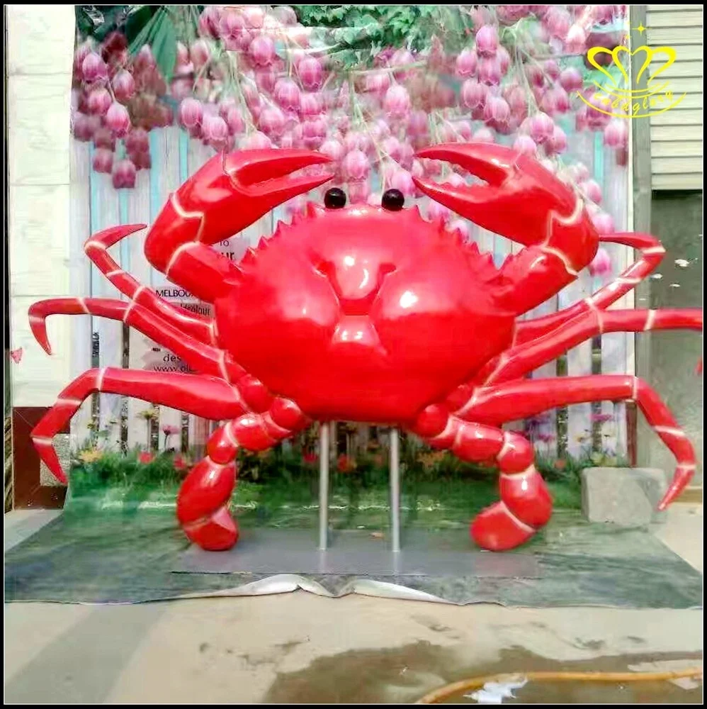 Custom Seafood theme restaurant decorative shop sign Wall art hanging sculpture Fiberglass Octopus Statue
