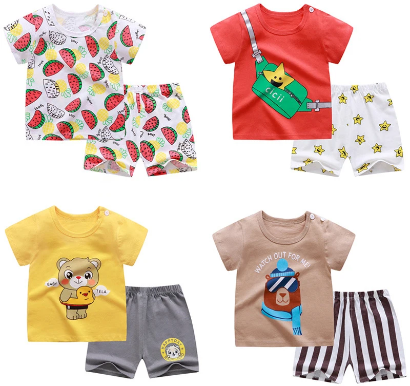 
Duliang pajamas baby organic cotton baby pajamas baby boy 