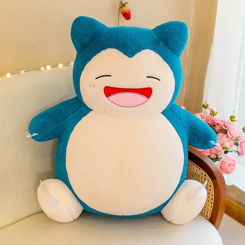 Hot sales large size Snorlax pillow toys large Pokmon claw machine doll wholesale