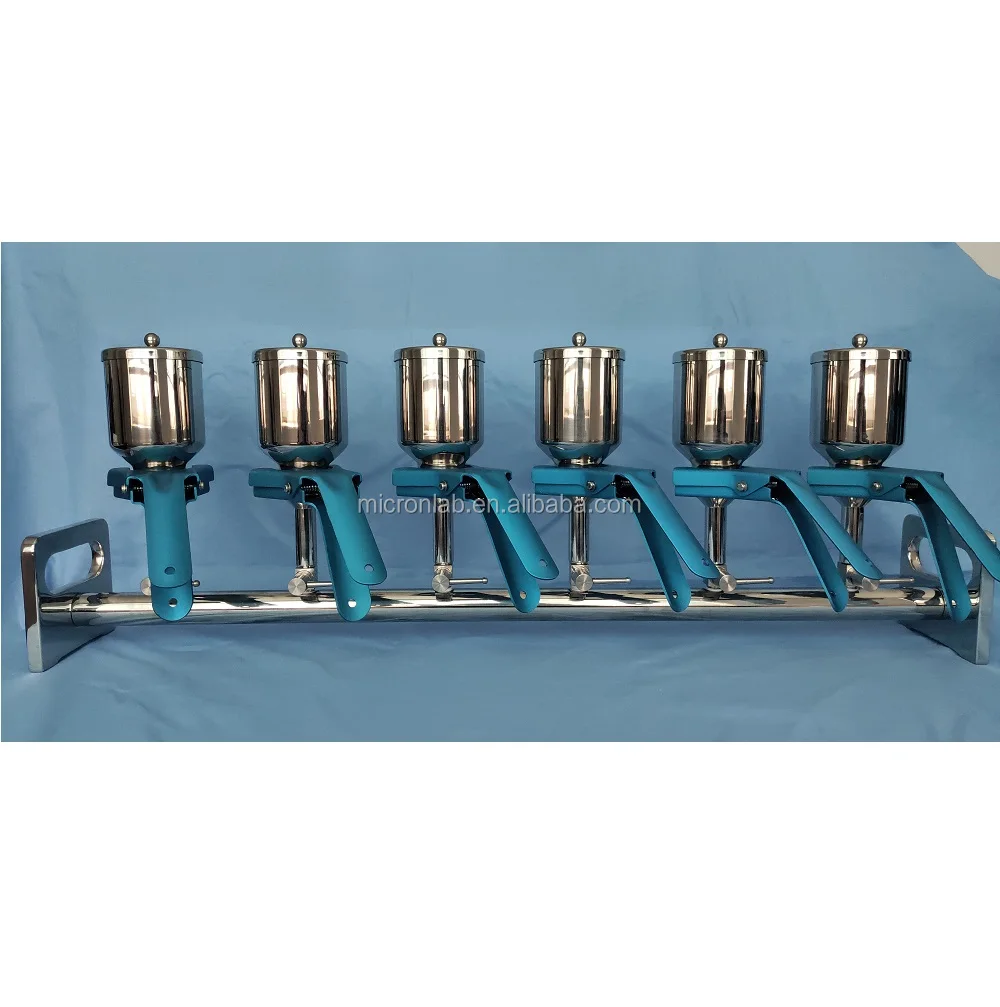 
Stainless Steel 6-Branch Vacuum Filtration Apparatus 