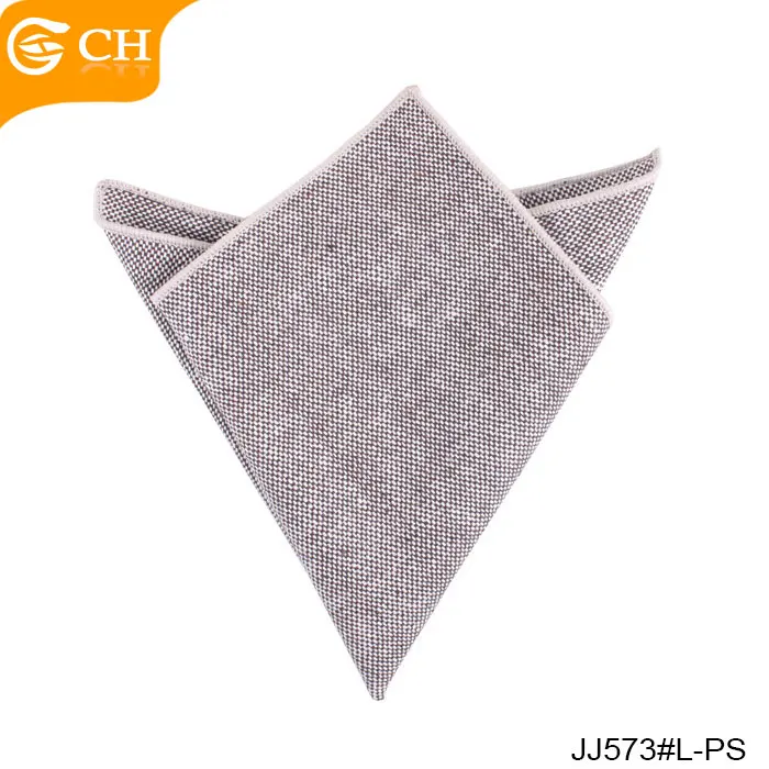 Высококачественный цветной тканый льняной Карманный квадрат по индивидуальному заказу от собственного бренда