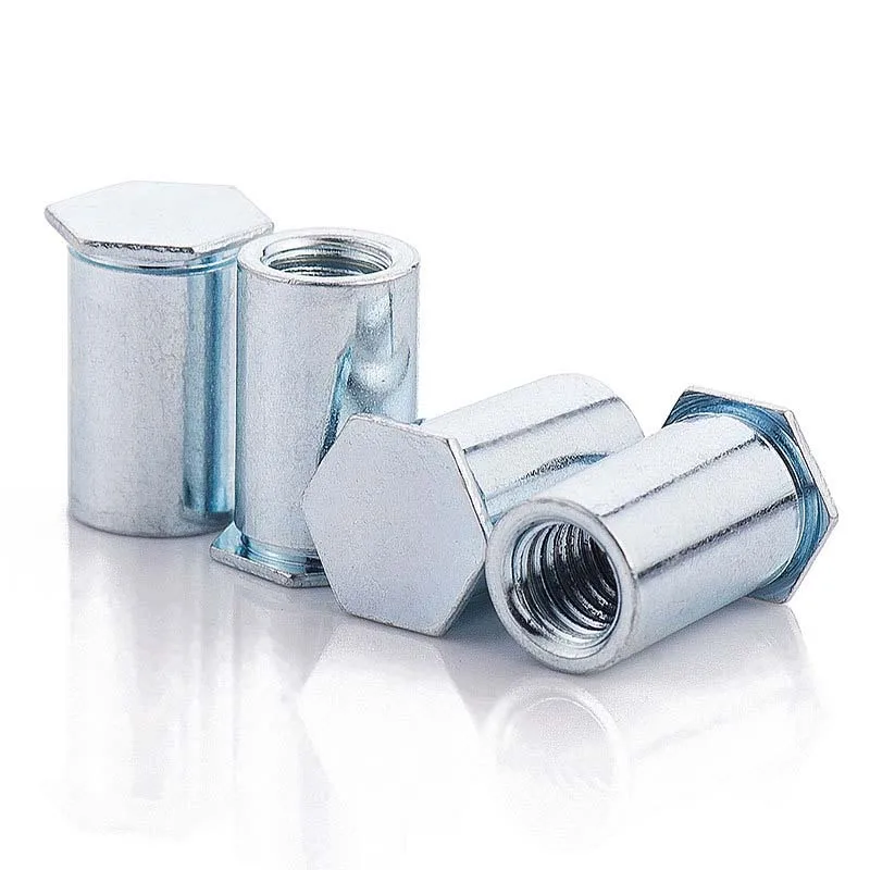 Customized Fasteners Hole Anti Blind Hole Bolt 3.5M3M4M5 Outer Hexagonal Waterproof Rivet Nut Column Inverted