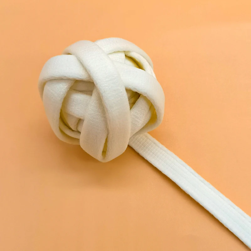 Nylon Wire Casing Underwear Accessory Underwire Steel Bone Tape For Bra Cup Guangdong Manufacturer 10MM Non-elastic Wire  Casing