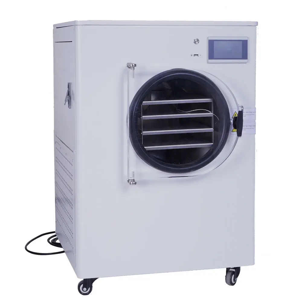 ZONELINK Hot sale fruit vegetable chilli vacuum freeze drying machine home freeze dryer lyophilizer