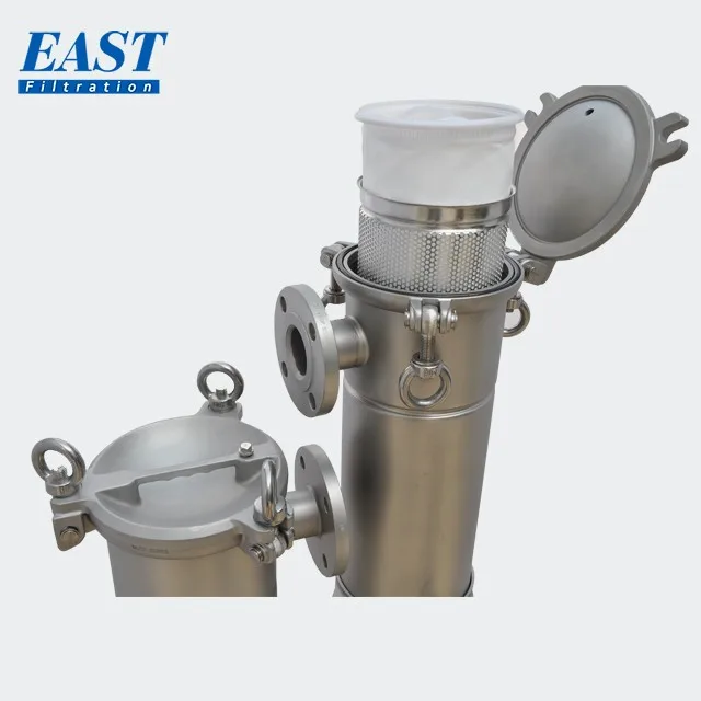 Factory price waste water filtration stainless steel #1 water filter housing for industrial filtering