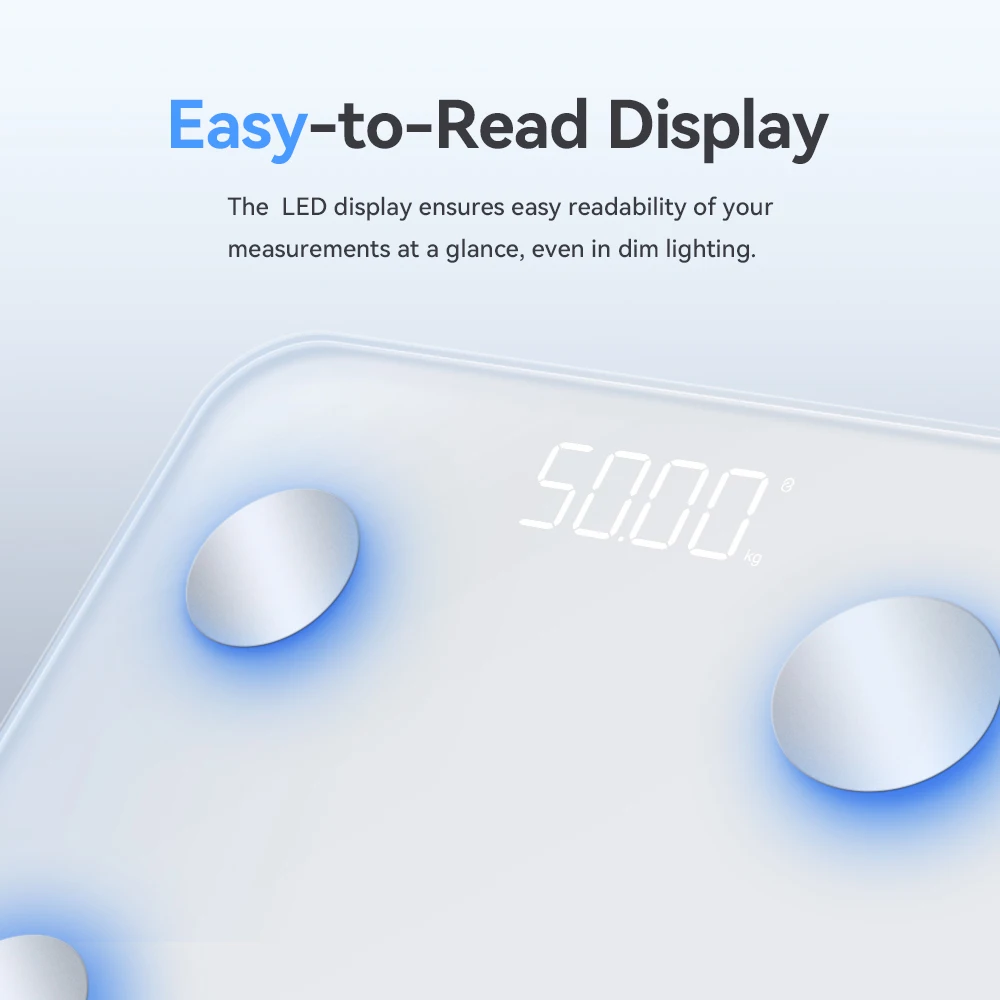 Smart Scale Bt Link Body Weighing Scale App-compatible Electronic Intelligent Weight Loss Body Fat Scale