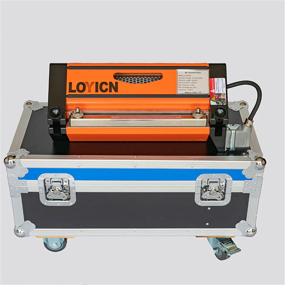High Quality Custom ppr/tarpaulin LOYICN pvc pu conveyor belt vulcanizing press