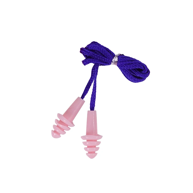 Hot Selling Custom Ear Plugs Silicone Corded Earplugs