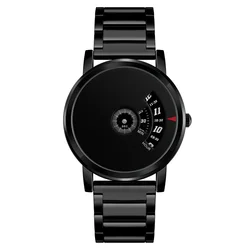 Custom Gents Watches Stainless Steel Special Dial Wrist Watch Men