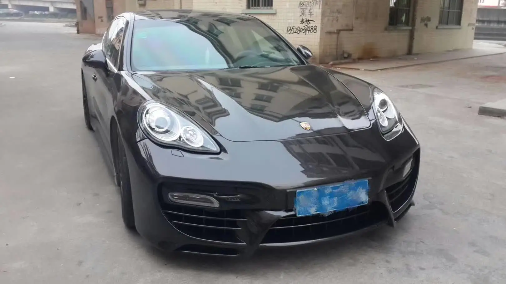 BETTER High Quality Car body kit For PORSCHE PANAMERA 970 2009-13 To CARACTERE STYLE front rear bumper side skirts spoiler