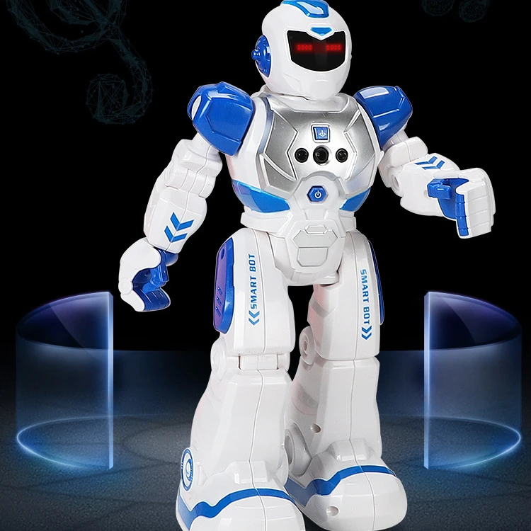 Sound and light intelligent toy robots remote control fighting robot for kids