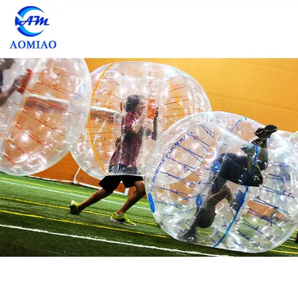 Hot sale red and blue 1.5 m PVC/TPU inflatable ball suit Hamster Ball  human bumper bubble ball