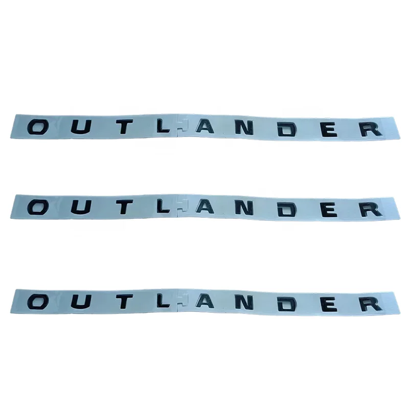 Car Parts Hood Emblem Logo Bonnet Badge Sticker Compatible With Mitsubishi Outlander