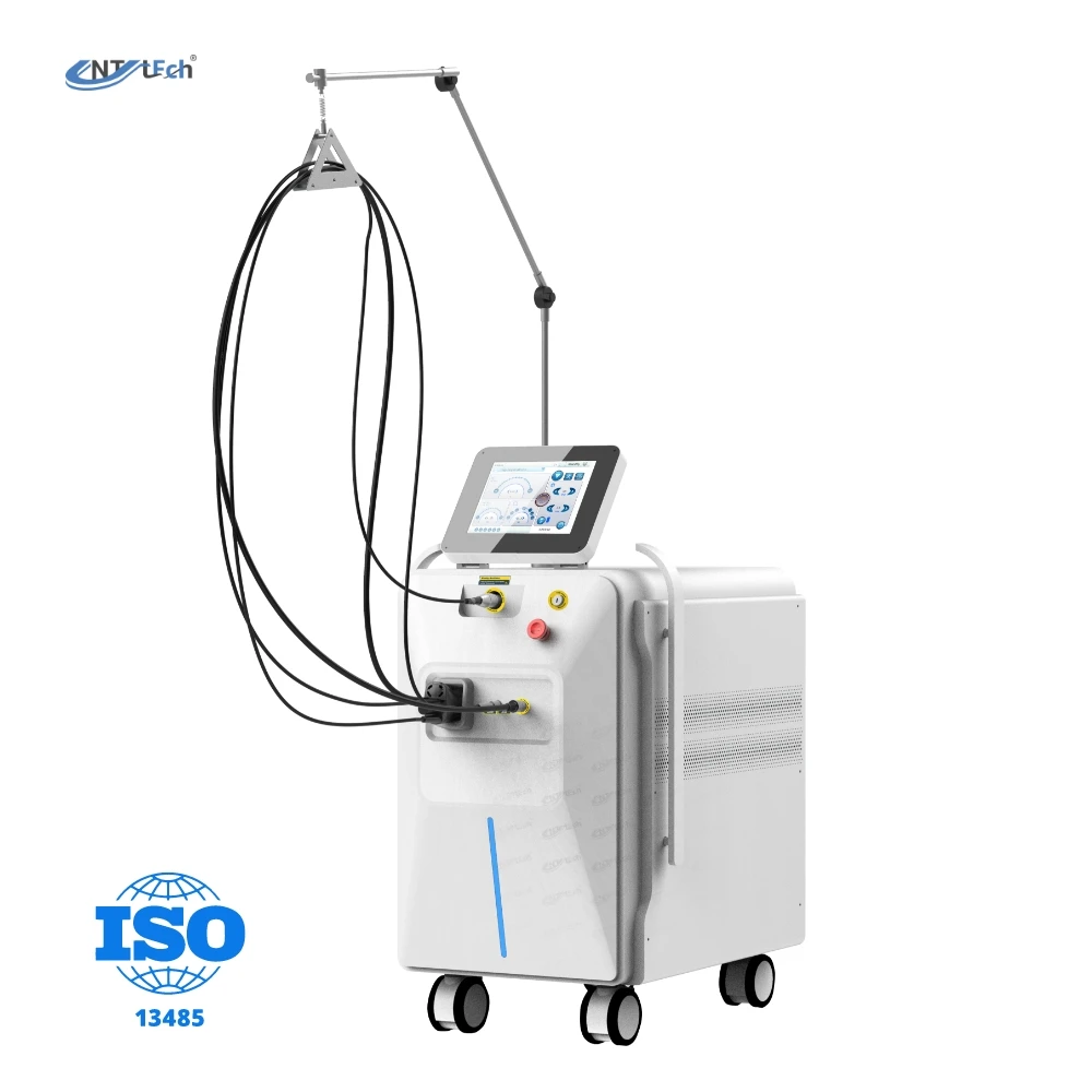 Big spot size yag and alex 755nm long pulse alexandrite laser hair removal gentle machine